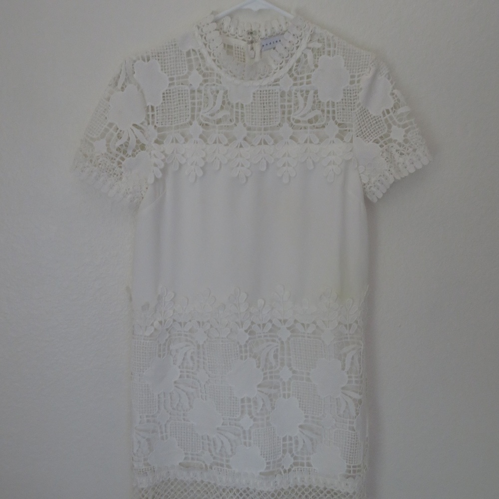 White Mini Dress from Endless Rose